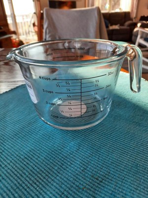 4 Cup Glass Measuring Cup Clear - Figmint™ : Target