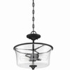 Craftmade Lighting Gwyneth 2 - Light Semi-Flush Mount in  Flat Black - 3 of 3
