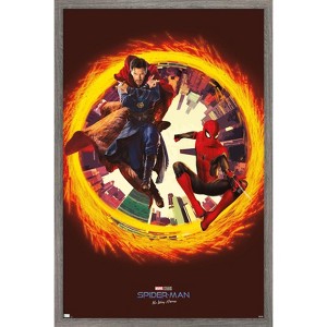 Trends International Marvel Spider-Man: No Way Home - Sling Ring Framed Wall Poster Prints - 1 of 4