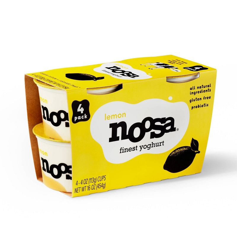 Noosa Lemon Yogurt Cups - 4ct/16oz, 5 of 8