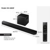 Samsung HW-Q800F 5.1.2ch Dolby ATMOS Soundbar System 2025 with Rear Speaker Bundle - 3 of 4