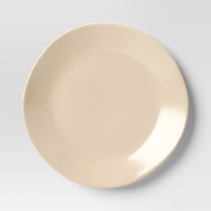 8.5" Stoneware Aralia Organic Coupe Salad Plate Beige - Threshold™ - 1 of 3