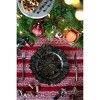 Gulches Decorative Bowls - Reef Style Black Charger Plates for Elegant Dining - 2 of 4