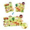 AquaBeads Jumbo Arts & Crafts Set for Children in Day on The Farm Theme -  Over 3,500 Beads & 2 Display Stands