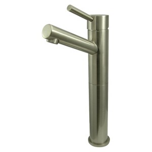 Vessel Bathroom Faucet atin Nickel - Kingston Brass, Satin Nickle