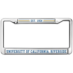University of California, Riverside Full Size Standard License Plate Metal Frame - 1 of 4
