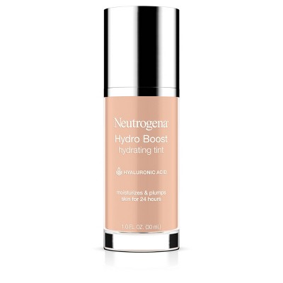 Neutrogena Hydro Boost Hydrating Tint Liquid Foundation with Hyaluronic Acid, Moisturizing & Lightweight Water Gel Formula - 20 Ivory