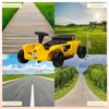 24V Two Seater Electric Ride On Car with Remote Control, Dual 120W Motors, Music, USB, Storage - 3 of 4