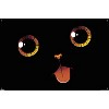 Trends International Tobe Fonseca - Black Cat Minimalist Tongue Unframed Wall Poster Prints - 4 of 4