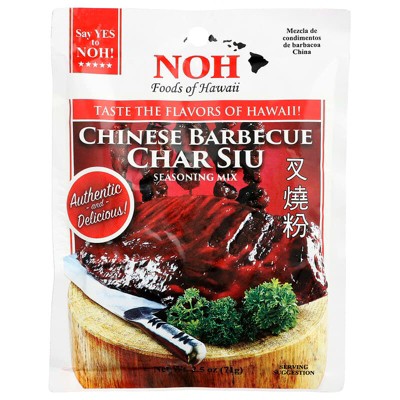 NOH Foods of Hawaii, Chinese Barbecue Char Siu Seasoning Mix, 2.5 oz (71 g)