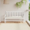 vidaXL Garden Bench Cushion Melange Cream 59.1"x19.7"x2.8" Fabric - 3 of 4