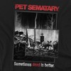 Pet Semetary Cat Poster Adult T-Shirt Black - 2 of 4