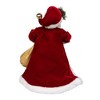 Kurt Adler 17-Inch Jacqueline Kent Traditional Red Santa with Bag - 3 of 4