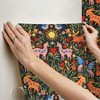 RoomMates Whimsical Creatures Black Peel and Stick Wallpaper - 3 of 4