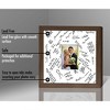 Americanflat 14x14 Wedding Picture Frame with shatter-resistant glass - Available in a variety of Colors - 4 of 4