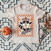 Happy Fall Racoon Skater - Youth Short Sleeve Graphic T-Shirt and Toddler Short Sleeve Graphic T-Shirt - 3 of 4