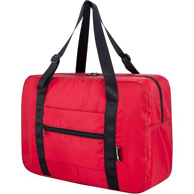Hachikiko Foldable Travel Tote for Spirit & Frontier Airlines, Gym Bag with Adjustable Handles
