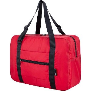Hachikiko Foldable Travel Tote for Spirit & Frontier Airlines, Gym Bag with Adjustable Handles - 1 of 4