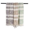 50"x60" Slub Striped Faux Shearling Throw Blanket - Design Imports - 4 of 4