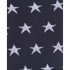 Memoi Women's Old Glory Bamboo Blend 8-15mmHg Graduated Compression Socks Navy 9W - 4 of 4