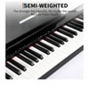 Coucheta 61 Keys Electric Keyboard Piano - Portable, Semi-Weighted, with Sheet Music Stand & Power Adapter, for Beginners & Professionals - 4 of 4