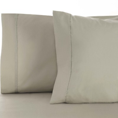 Cotton Blend 600 Thread Count Pillowcase Set of 2 by Blue Nile Mills