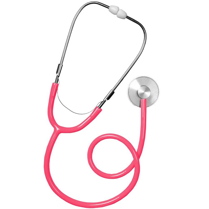 Skeleteen Girls Doctor's Stethoscope Toy - Pink, 1 of 7