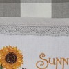 Park Designs Sunny Side Up Pocket Potholder Gray Set of 2 - 3 of 4