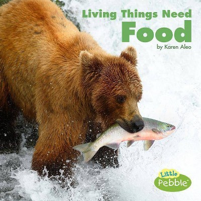 Living Things Need Food - (What Living Things Need) by  Karen Aleo (Paperback)