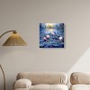 Art Remedy Lilipads Blues Blue Monet Art Prints Unframed - 2 of 4