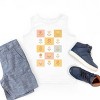 The Juniper Shop Checkered Floral Chart Youth Tank Top - XL - White - 3 of 4