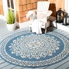 Beach House BHS183 Power Loomed Indoor/Outdoor Rugs - Safavieh - 2 of 4