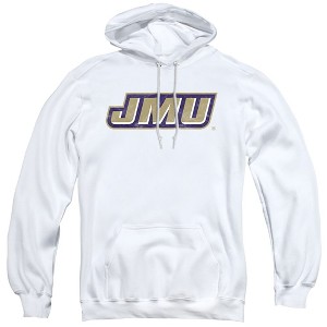 James Madison University JMU Official Distressed Primary Adult Pull-Over Hoodie - 1 of 4