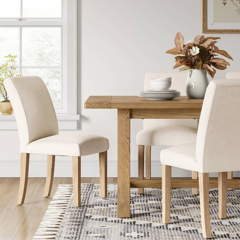 Graham Upholstered Parsons Dining Chair Linen - Threshold&#8482;, 3 of 6