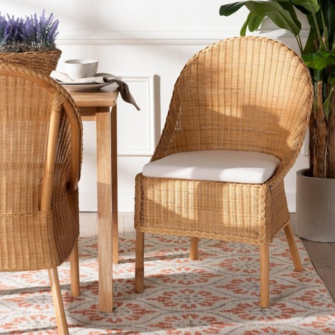 Target rattan dining chair sale