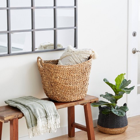 Large Braided Seagrass Crate - Brightroom™