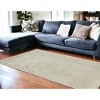 HomeRoots 9' X 13' Gray and Beige Abstract Non Skid Area Rug - 2 of 4