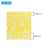 Unique Bargains Vinyl Self-Adhesive Indoor Outdoor Decorative Stickers 12 Sheets - 2 of 4