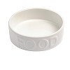 Park Life Designs 2c Classic Water and Food Dog Bowl - White - image 2 of 4