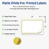 Avery 2" x 3" Labels, Gold Double Border with Florals, 80 ct - 2 of 4