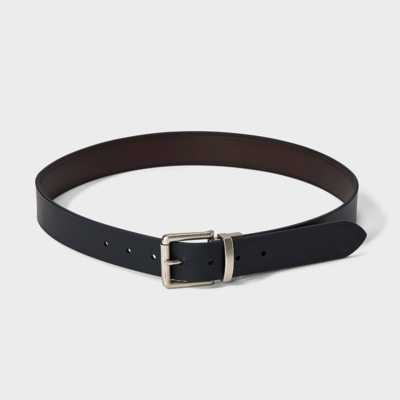 Men&#39;s Two-in-One Reversible Casual Belt - Goodfellow &#38; Co&#8482; Black/Brown, 4 of 6