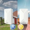 ANTOP AT-406BV Mini Big Boy Smartpass-Amplified Flat Panel Indoor/Outdoor HDTV Antenna (White) - image 2 of 4