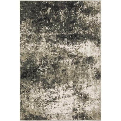 Oriental Weavers Venice 4332Y Charcoal/ Beige Indoor Area Rug - 6'7" x 9'2"