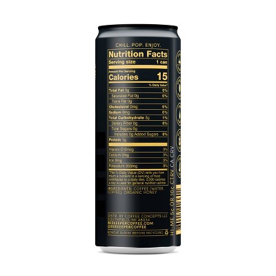 Beekeeper Coffee Cold Brew - Black - 8 fl oz