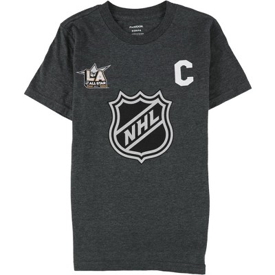 Reebok Boys NHL 2017 LA Allstar Graphic T-Shirt, Grey, S