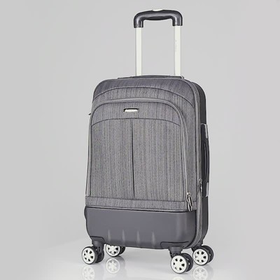 Rockland Milan 3pc Hybrid Eva ABS Hardside Carry On Luggage Set