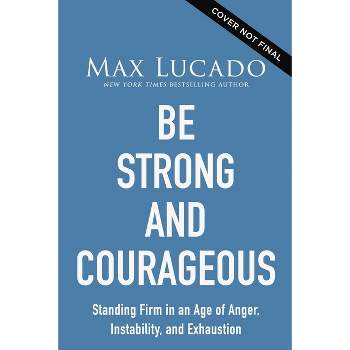 Strong & Courageous Classic Lux-leather Zip Journal - (leather