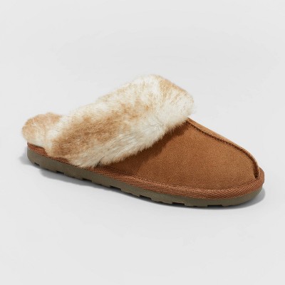 nubuck slippers
