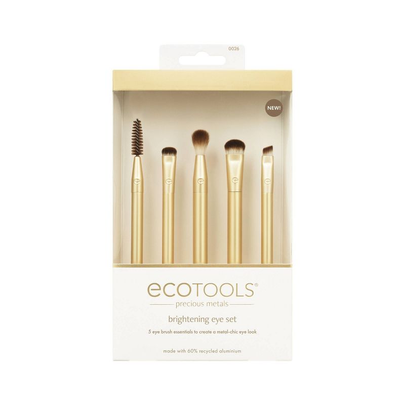 EcoTools Brightening Eye Brush Set - 5ct, 3 of 11
