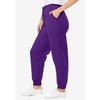 Woman Within Plus Size Tall Better Fleece Jogger Sweatpant - 4 of 4